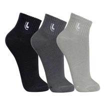 Meia Lupo Kit 3 Pares Masculina Extra Grande 03223