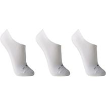 Meia Lupo Sapatilha Kit c/ 3 Pares Branca 03270-089-0910 Meia Lupo Sapatilha Kit c/ 3 Pares Branca 03270-089-0910