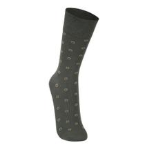 Meia Lupo Social em Bambu Estampada 1454-001