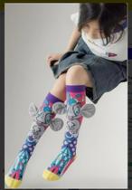 Meia Maluca 3d Adulto E Infantil Divertida Cano Alto Colorida Meia Maluca 3d Adulto E Infantil Divertida Cano Alto Colorida