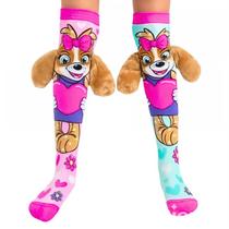 Meia Maluca Divertida Cano Alto 3D Menina Menino Infantil Meia Maluca Divertida Cano Alto 3D Menina Menino Infantil