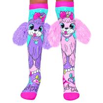 Meia Maluca Divertida Cano Alto 3D Menina Menino Infantil Meia Maluca Divertida Cano Alto 3D Menina Menino Infantil