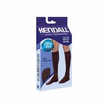 Meia Masculina 3/4 Suave Compressão Kendall Preta Médio