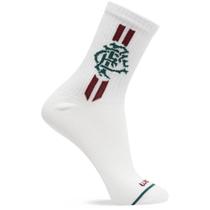 Meia Masculina Fluminense Esportiva Cano Médio Algodão Rikam