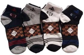 Meia Masculina Kit 12 Pares Soquete Atacado - Altomax