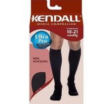 Meia masculina media compressão com ponteira 18-21mmhg KENDALL