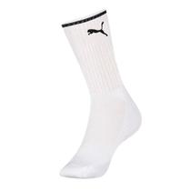 Meia Masculina Puma Esportiva Cano Longo Branco/Preto