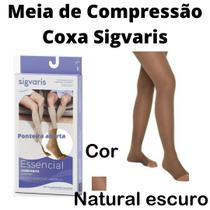 Meia Média Compressão p/ Coxa 7/8 AF 20-30 mmhg Select Comfort Essencial Premium Sigvaris