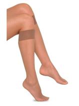 Meia Mini Lu 3/4 Básica Fio 20 Loba 5510 Poliamida