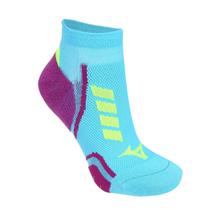 Meia Mizuno Cano Baixo Race Low - Azul e Roxo - 39/42