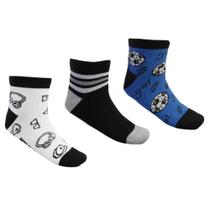 Meia Molekinho Infantil Kit C-3 Pares MK24-28992 Meia Molekinho Infantil Kit C-3 Pares MK24-28992