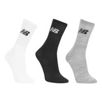 Meia New Balance Kit 3x1 Algodão Meia New Balance Kit 3x1 Algodão
