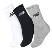 Meia New Balance Lifestyle Basic 35 ao 38 - Pack com 3 Pares - Sortidas Meia New Balance Lifestyle Basic 35 ao 38 - Pack com 3 Pares - Sortidas
