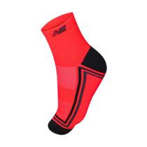 Meia New Balance Performance 39 ao 42 Laranja e Preta