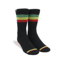 Meia Norden Old School Listrada Reggae Cano Alto Rasta 38/43 Meia Norden Old School Listrada Reggae Cano Alto Rasta 38/43