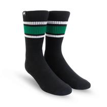 Meia Norden Old Style Stripe Preto e Verde Cor:PretoTamanho:UN Meia Norden Old Style Stripe Preto e Verde Cor:PretoTamanho:UN