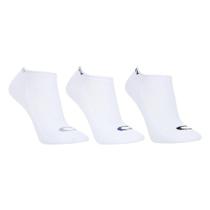 Meia Oakley Bark Low Quarter Kit 3 Pares Branco Meia Oakley Bark Low Quarter Kit 3 Pares Branco