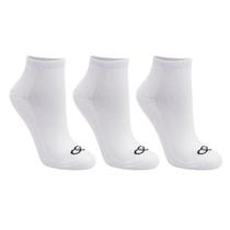 Meia Olympikus Cano Curto 3 Pares 39/44 Branco - Masculino