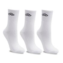 Meia Olympikus Cano Médio pacote c/ 3 pares Feminino