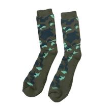 Meia Overcome "Camo" Verde Meia Overcome "Camo" Verde