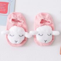 Meia pantufa bebê zoo menina/menino