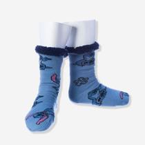 Meia pantufa cozy stitch "g" - disney