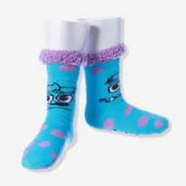 Meia Pantufa Cozy Sulley Pattern Tamanho M