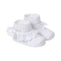 Meia Pantufa Divertida Menina Bebê Recém Nascido Saída Maternidade Enxoval