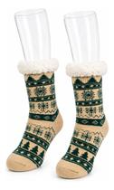 Meia Pantufa Forrada Térmica Carneirinho Masculina Inverno