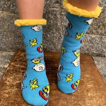 Meia Pantufa Snoopy Cozy