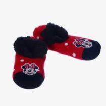 Meia Pantufofa Minnie Mouse Tamanho M