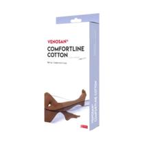 Meia Panturrilha 3/4 20-30mmHg Comfortline Cotton Com Zíper Curta Venosan