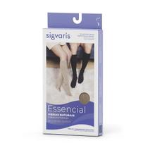 Meia Panturrilha 3/4 20-30mmHg Fibras Naturais Algodão Super Sigvaris