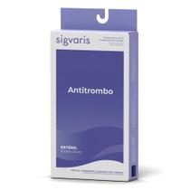Meia Panturrilha (3/4) Antitrombo Sigvaris 18-23 mmHg Branca,Tamanho Médio Meia Panturrilha (3/4) Antitrombo Sigvaris 18-23 mmHg Branca,Tamanho Médio