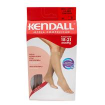 Meia Panturrilha (3/4) Kendall Feminina Média Compressão (18-21mmHg) Ponteira Aberta Tamanho G Cor Mel