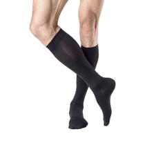 Meia Panturrilha (3/4) Masculina Sigvaris Actitud 15-20 mmHg Preta Tamanho Pequeno