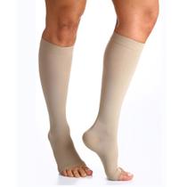 Meia Panturrilha (3/4) Sigvaris Select Comfort Premium 20-30 mmHg G (Tamanho Grande) Longa, Ponteira Aberta, Cor Natural Meia Panturrilha (3/4) Sigvaris Select Comfort Premium 20-30 mmHg G (Tamanho Grande) Longa, Ponteira Aberta, Cor Natural