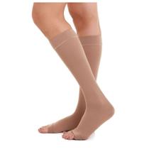 Meia Panturrilha Comfortline Cotton 30-40MMHG Aberta Bege (AD) - Venosan