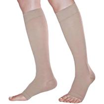 Meia Panturrilha Sigvaris Basic - Média Compressão - Aberta - Natural - P2 Meia Panturrilha Sigvaris Basic - Média Compressão - Aberta - Natural - P2