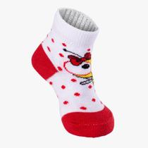 Meia para Bebê Abelhinha Vermelha