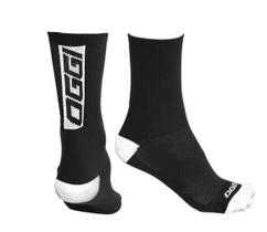 Meia Para Ciclismo Oggi Preto/ Branco - Tam: 35 ao 39 Meia Para Ciclismo Oggi Preto/ Branco - Tam: 35 ao 39