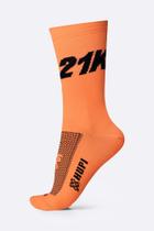 Meia para Corrida HUPI 21K Laranja Meia para Corrida HUPI 21K Laranja