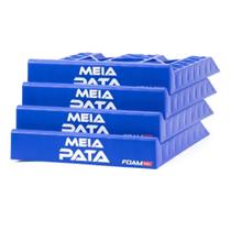 Meia pata azul kit com 4 rampas para piso comum foamtec Meia pata azul kit com 4 rampas para piso comum foamtec