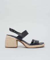 Meia Pata Couro Jade - Preto