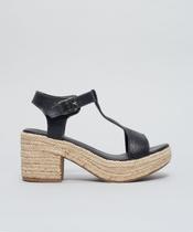 Meia Pata Couro Sue - Preto