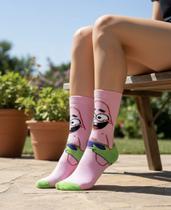 Meia Patrick Bob Esponja Calca Quadrada Personagem Algodao