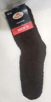 Meia Pelúcia masculino Quente Inverno Felpuda Grande lisa Proteção Frio