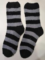 Meia Pelúcia masculino Quente Inverno Felpuda Grande Listras Meia Pelúcia masculino Quente Inverno Felpuda Grande Listras