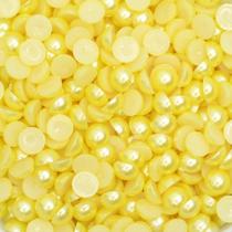 Meia Pérola 10mm 40 Amarelo - 250g - CÍRCULO Meia Pérola 10mm 40 Amarelo - 250g - CÍRCULO