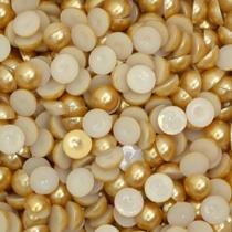 Meia Pérola 10mm 50 Dourado - 250g Meia Pérola 10mm 50 Dourado - 250g